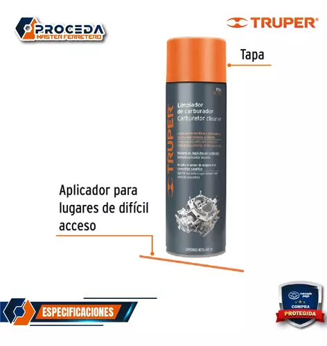 TRUPER KC-470 16 oz Carburetor Cleaner (470 ml)