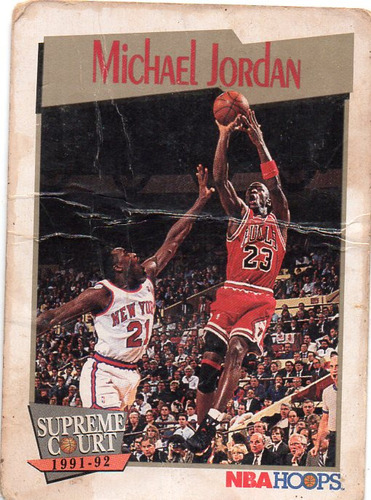 Barajita Michael Jordan Nba Hoops 1991