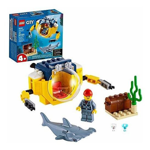 Lego City Ocean Mini-submarine 60263, Juego Bajo El Agua, Co