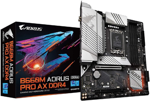 Motherboard Gigabyte B660m A Pro Ax Ddr4 S1700 12va Gen