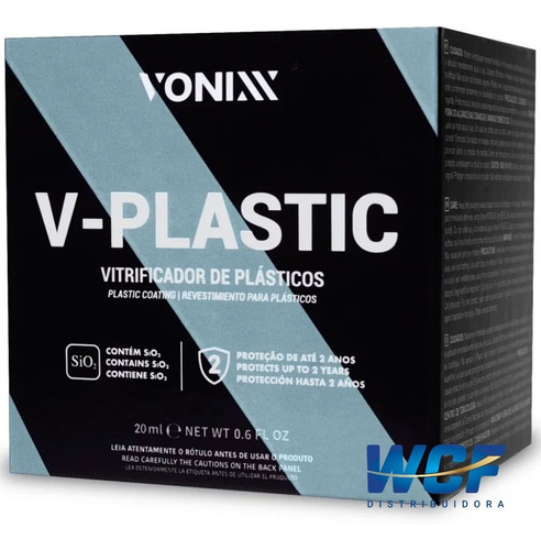Vitrificador Revestimento Plastico V-plastic 20ml Vonixx