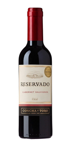 Mini Vino Tinto Concha Y Toro Rvado Cabernet Sauvignon 375ml