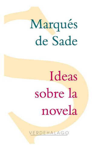 Ideas Sobre La Novela: , De Ortiz Lovillo., Vol. 1. Editorial Verdehalago, Tapa Pasta Blanda, Edición 1 En Español, 2024