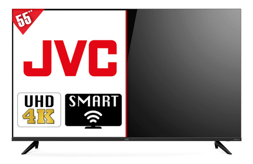 Smart Tv De 55 Jvc Si55urf Con Pantalla Lcd 4k (Usado)
