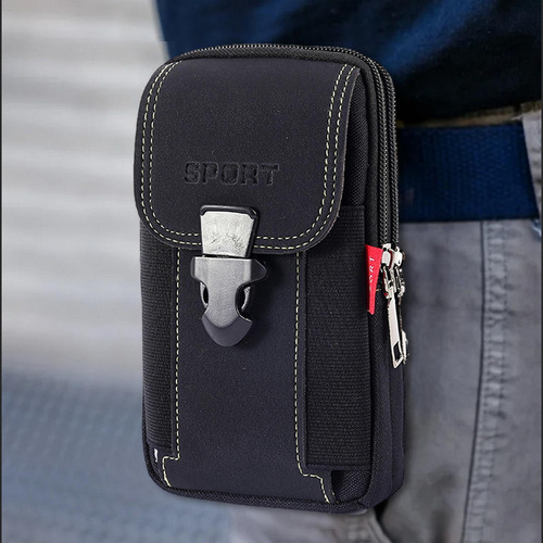 D Funda For Teléfono Con Cinturón Estuche Multifuncional