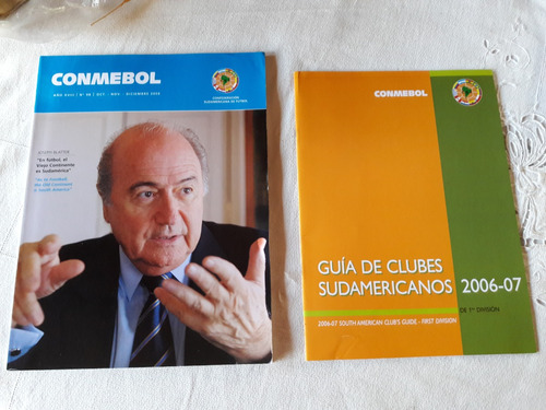 Conmebol Nº 98 Dic 2006 + Guia Clubes Sudamericanos 2006-07