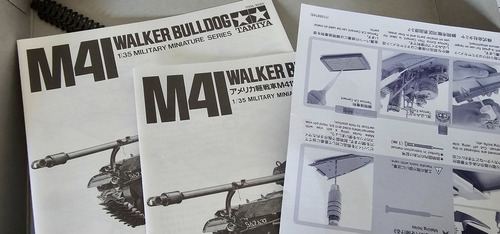 1/35 Tamiya M41 Us Tank Walker Bulldog Para Armar Y Pintar