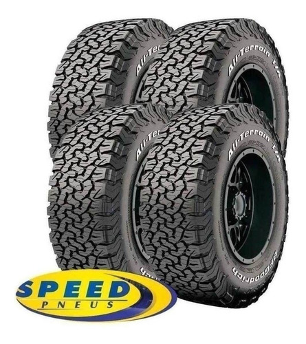 Kit Com 4 Pneus Bfgoodrich 265/70r18 124/121r Allterrain Ko2