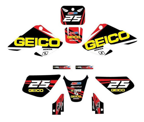 Calcomanias Stickers Honda Xr 50 2000 Al 2003