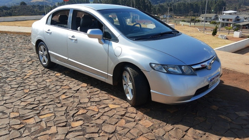 Imagem 2 de 15 de Honda Civic 2008 1.8 Lxs Flex 4p
