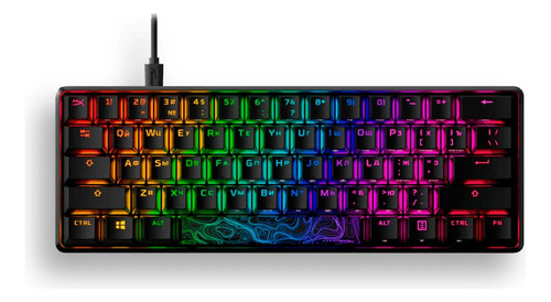 Teclado Gamer Hyperx Alloy Origins 60 Hyperx Us Negro Rgb