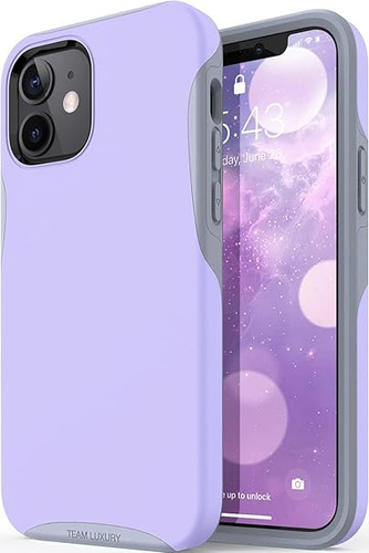 Funda Team Luxury Para iPhone 12/12 Pro Purpura