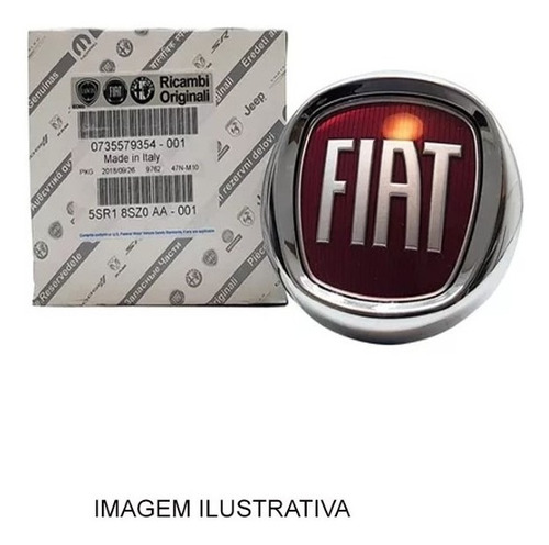 Emblema Porta Malas Palio G5 2012/2017 Fiat 735579354