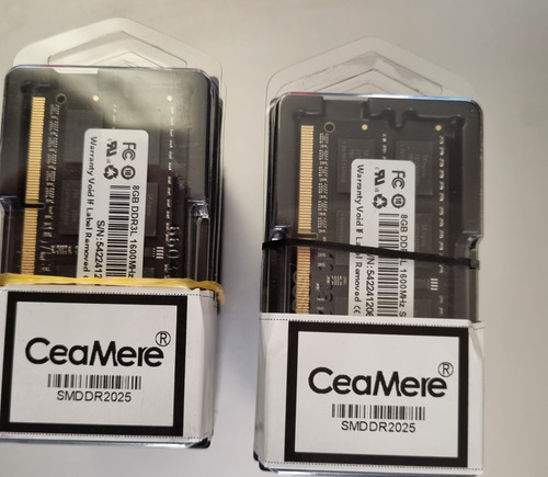 Memoria Ram Ddr3l 8gb