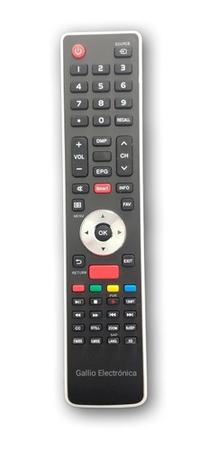 Control Remoto Smart Para Bgh, Hisense, Noblex, Philco, Jvc