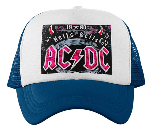 Gorra Jockey Rock Bandas Ac Dc Campana Infernal Ters