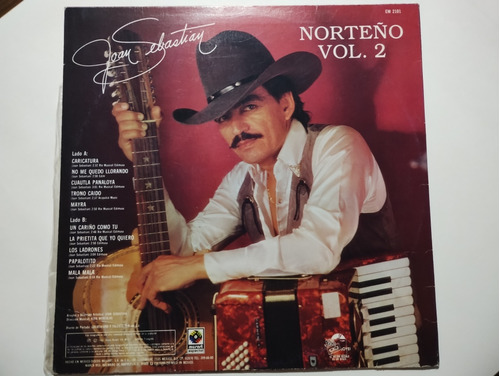Disco Joan Sebastian - Norteño Vol. 2 Vinilo.