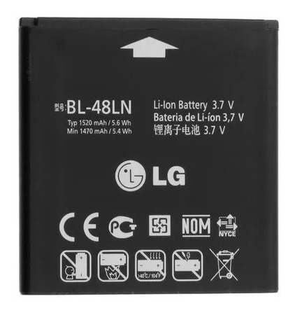 Bateria Pila LG Bl-48ln  Optimus 3d Max -mg