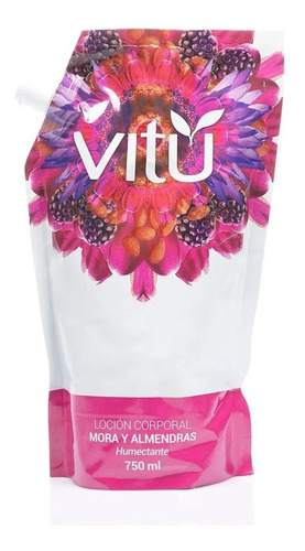 Crema Vitu X 750ml.- Mora Y Almendras Hu - mL a $19