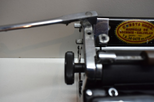 Antigua Maquina Escribir Portatil Mercedes Selecta K50 1937 (Usado)