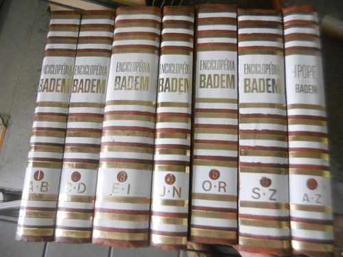 Enciclopédia Badem 7 Volumes (a Mais Bonita Do Site)