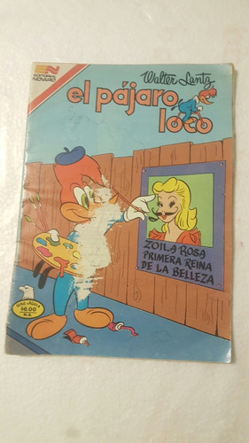Comics Pajaro Loco 2pzas #641 Y 683 Editorial Novaro 1982 17 (Usado)