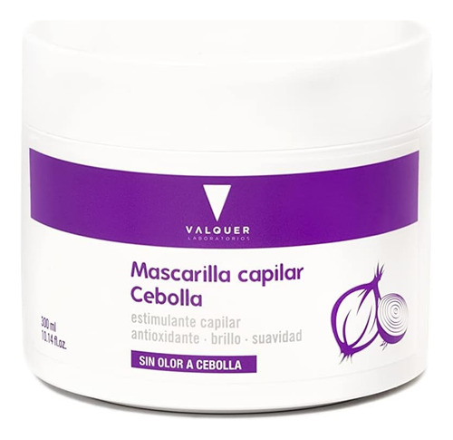 Valquer Mascarilla Capilar De Cebolla 300 Ml