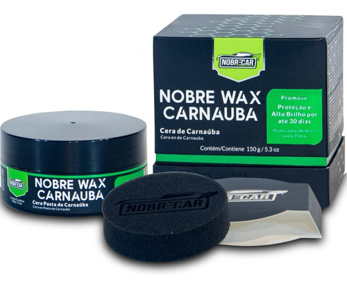 Cera Em Pasta Nobre Wax Carnaúba 150g Nobre Car