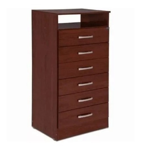 Comoda Cajonera 6 Cajones + Espacio Para Tv Y Dvd