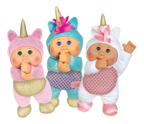 Imagen 2 de 2 de Repollitos Muñeca Cabbage Patch Kids Unicornio Azul