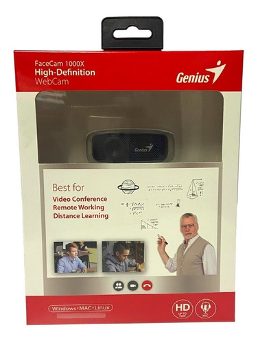 Imagen 2 de 2 de Cámara Web Genius Facecam 1000x