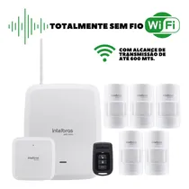 Comprar Kit Alarme Amt 8000 Sf Wifi 5 Ivp 8000 Pet +sirene +controle