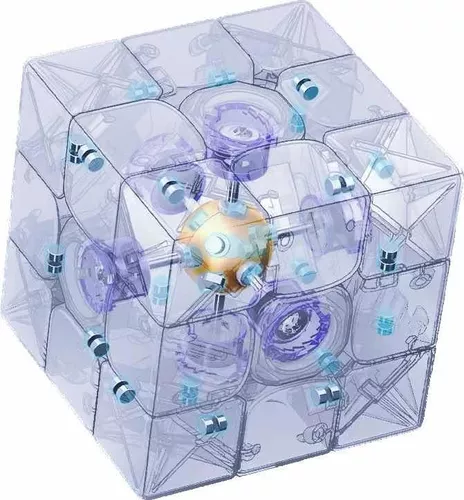 Cubo Mágico Moyu Meilong 3x3 Magnético Pronta Cor Da Estrutura Colorido