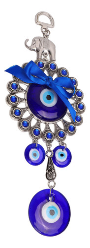 Llavero Colgante Con Forma De Ojo Azul, Lucky Blessing, Meta