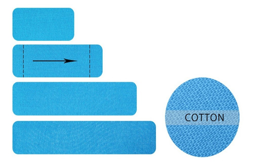 Cinta Kinesiologica Vendaje Neuromuscular Tape Kinesiotape