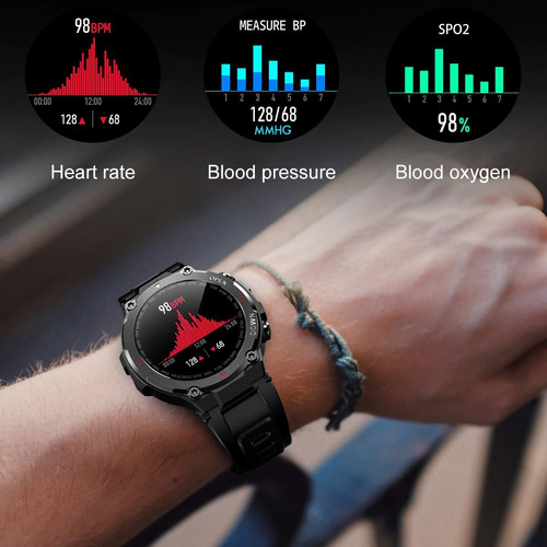Imagen 4 de 8 de Smartwatch Reloj Inteligente K22 Fulltouch Original Fralugio