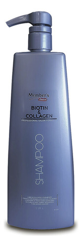 Shampoo Biotina Y Colágeno Member's Choice 1.1 L