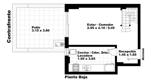 Dpto En Venta Duplex 3 Ambientes Sum Pileta Parque