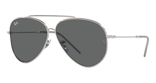 Lentes De Sol Aviator Reverse Silver L Ray-ban