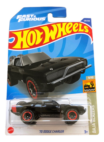 70 Dodge Charger Rápidos Y Furiosos Hotwheels