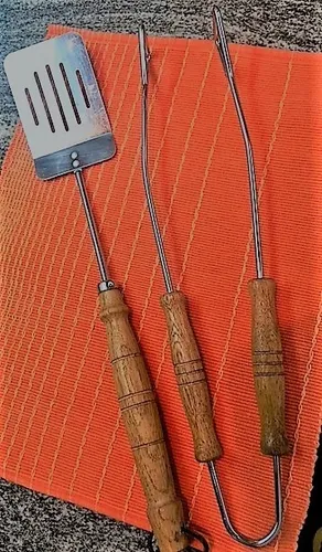 Utensilios De Parrilla. (Usado)