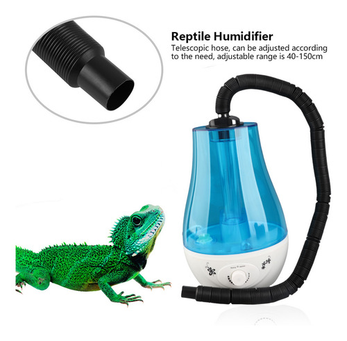 Humidificador Para Anfibios Reptile Fogger De Gran Capacidad