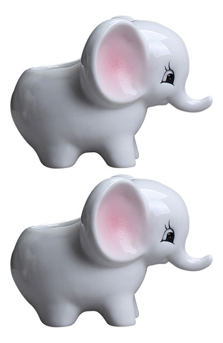 Macetas Suculentas Con Forma De Elefante, Plantas Suculentas