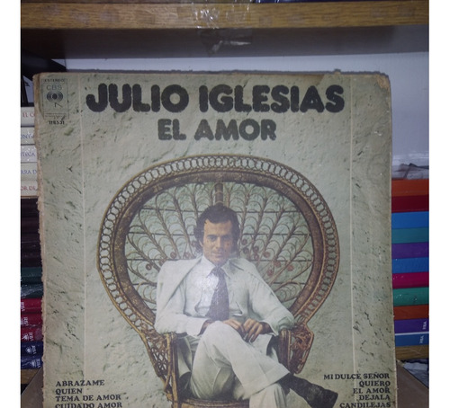 Julio Iglesias - El Amor - Cbs - Vinilo