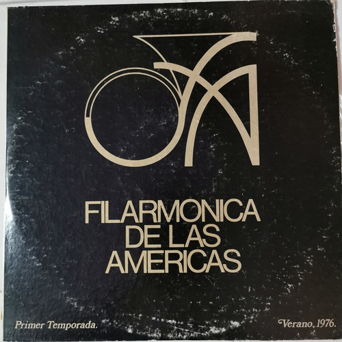 Disco Lp: Filarmonica Americas- Verano 1976