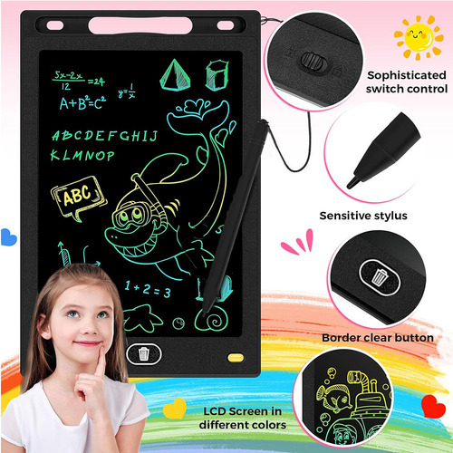 Ec Tableta De Escritura Lcd Pa Drawing Magic Board De 12