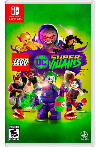 Lego Dc Super Villains Nintendo Switch Fisico Nuevo Sellado