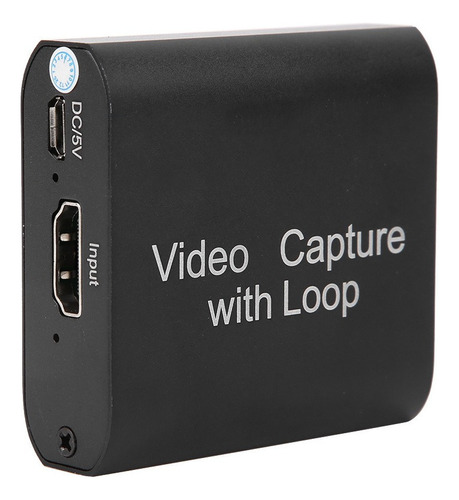 Hdmi Video Capture Recorder Juego Hd Live Usb Para Loop