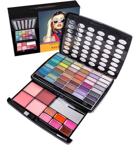 Paleta De Maquillaje Sombras Rubor Polvos Labial