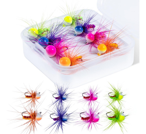 Goture Kit Plantilla Pesca Hielo Señuelo Jigging Cebo Para